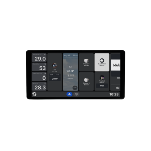 Shelly Wall Display X2i Black